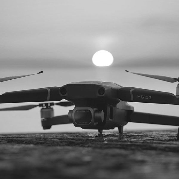Mariage filmé par drone