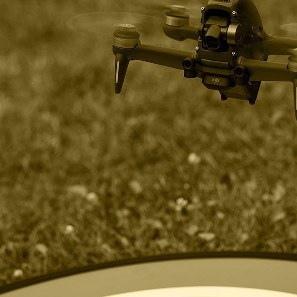 Photo mariage drone