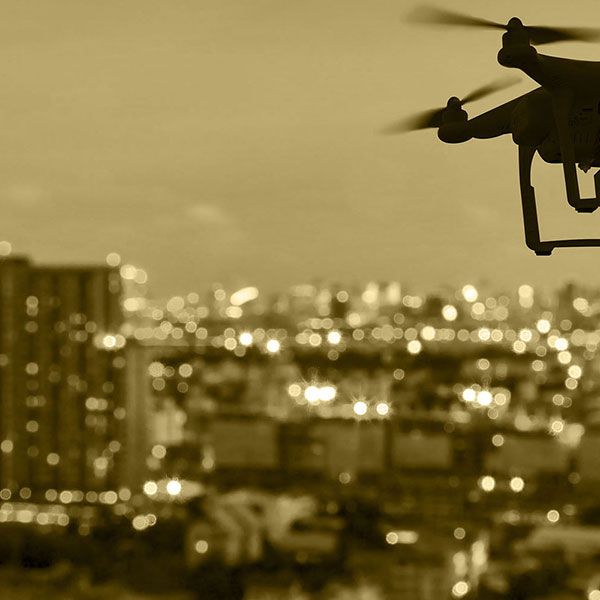 Film drone mariage