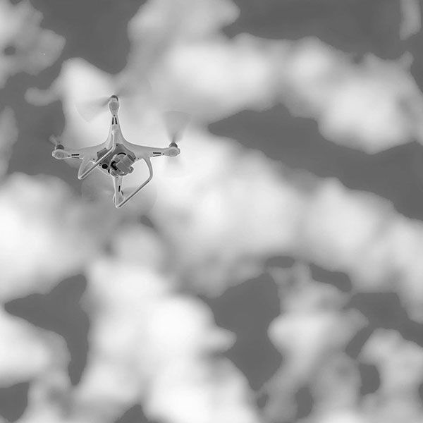 Video drone mariage