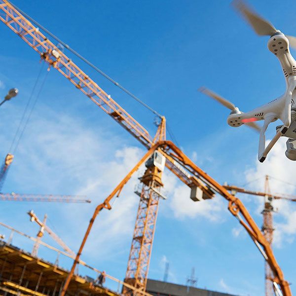 Drone professionnel mariage