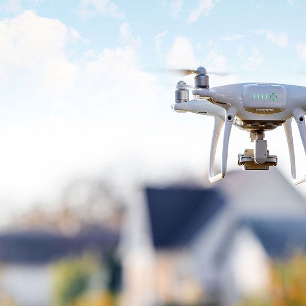Video drone mariage
