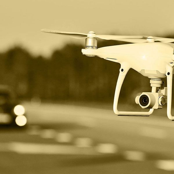 Film drone mariage