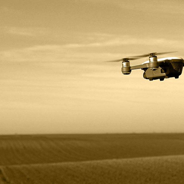 Drone professionnel mariage
