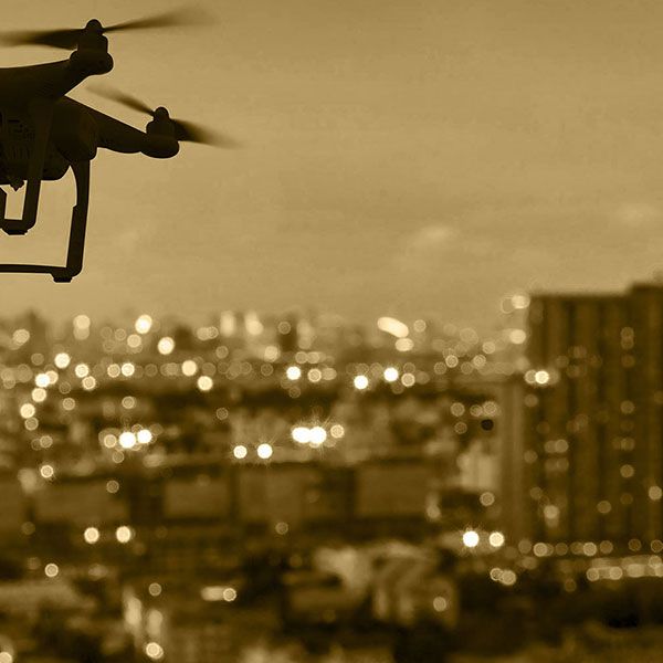 Drone professionnel mariage
