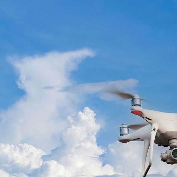 Photo mariage drone