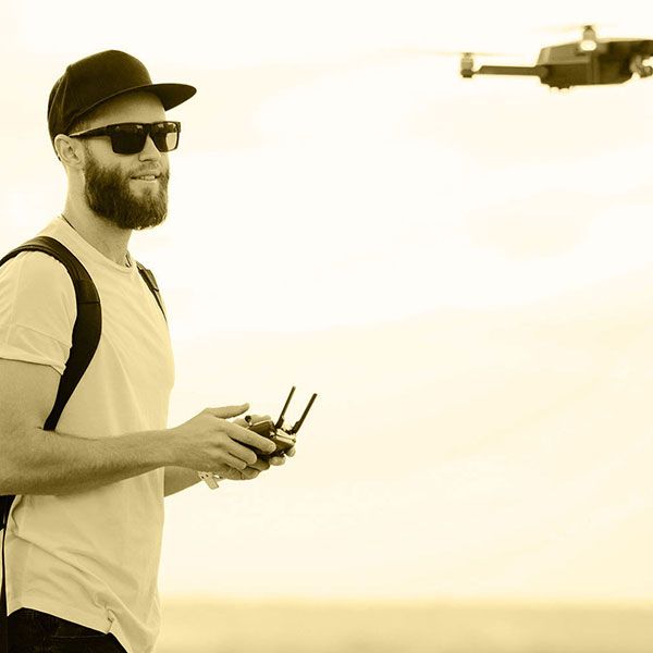 Location drone mariage