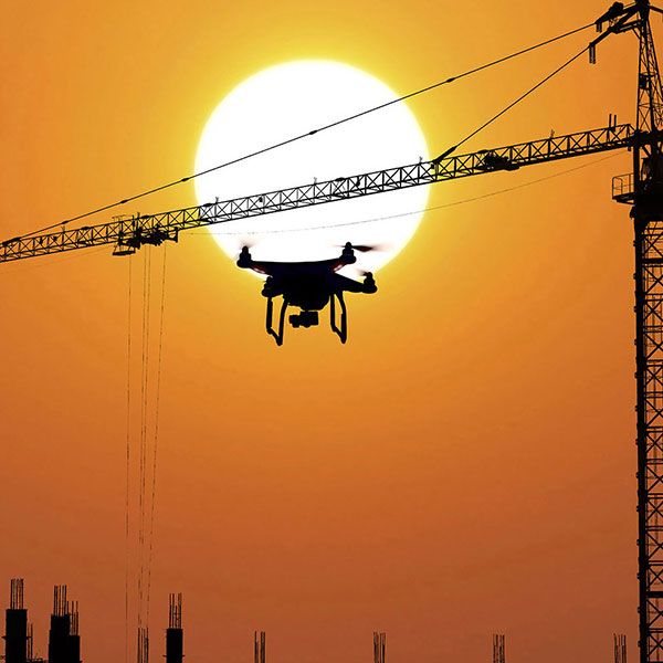 Video drone mariage