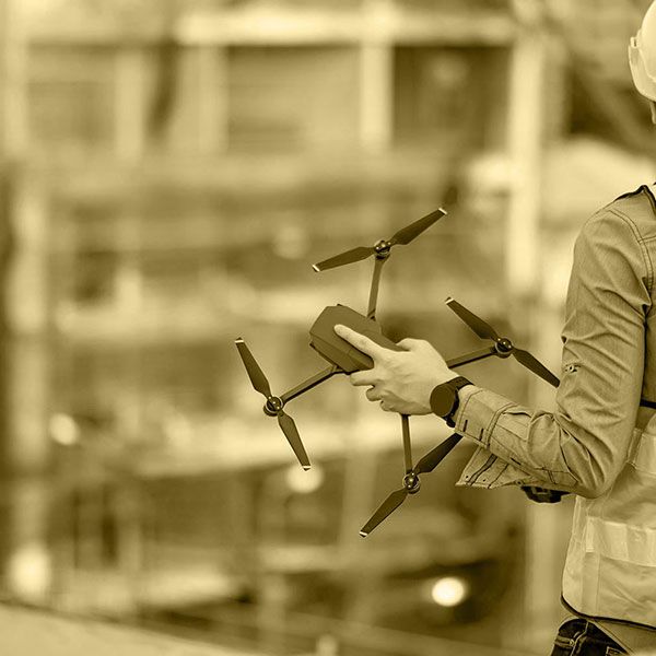 Location drone mariage