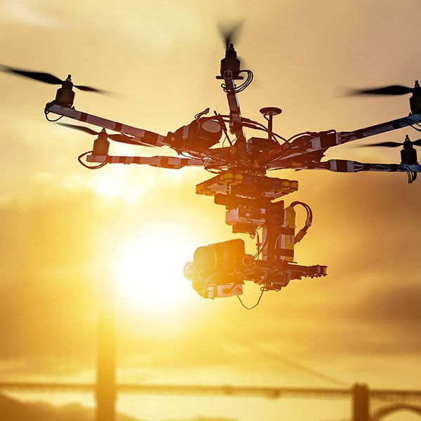 Mariage par drone