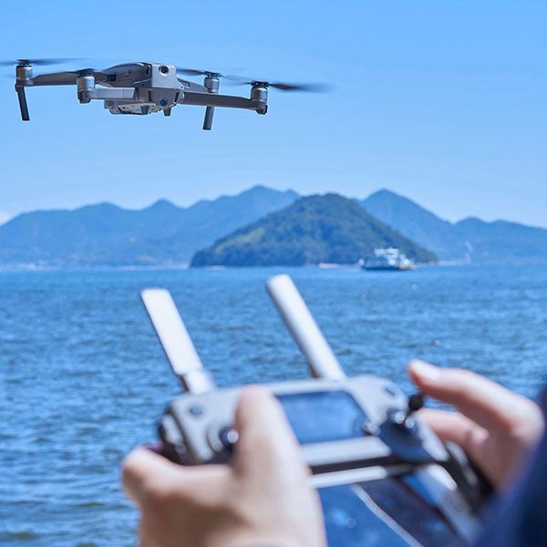 Video drone mariage