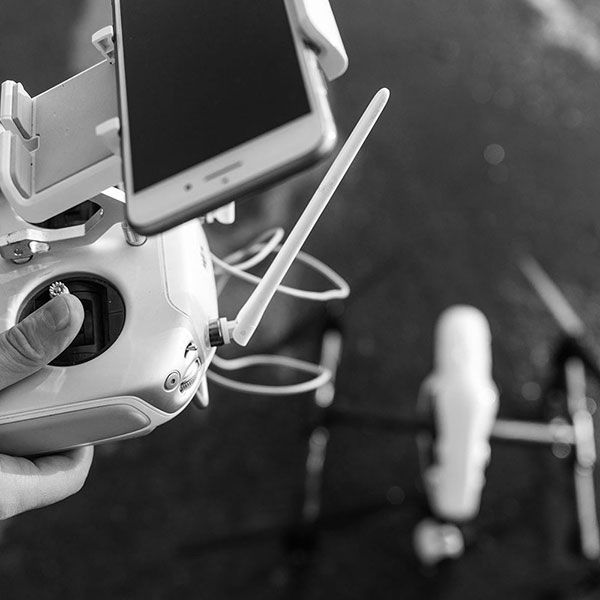 Drone professionnel mariage