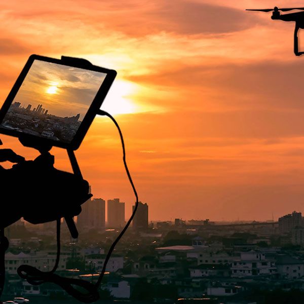 Prestation drone mariage