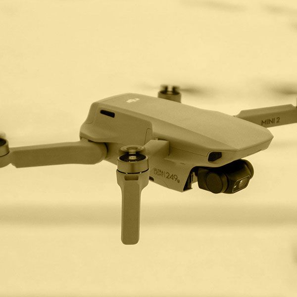 Mariage filmé par drone