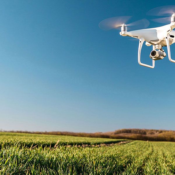 Mariage filmé par drone
