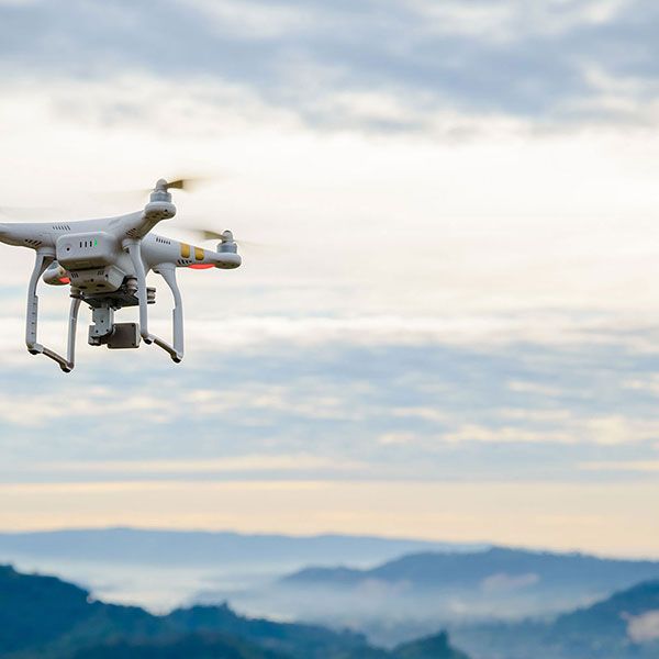 Film drone mariage