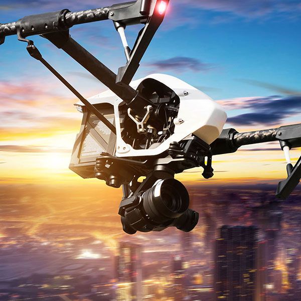 Location drone mariage
