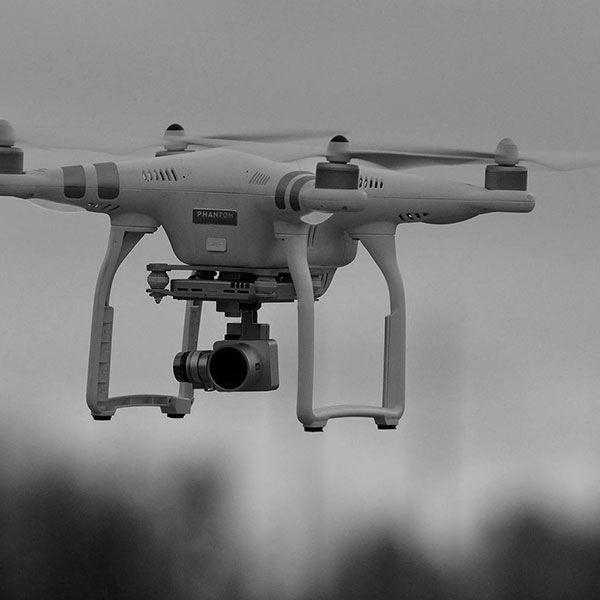 Drone professionnel mariage