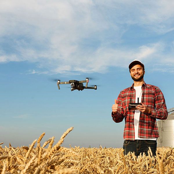 Prestation drone mariage