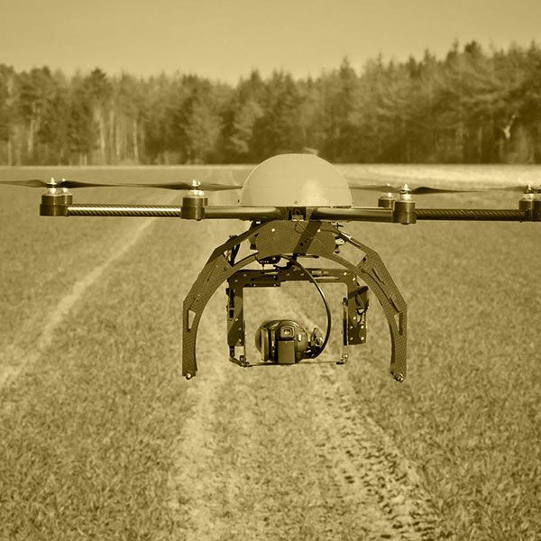 Video drone mariage