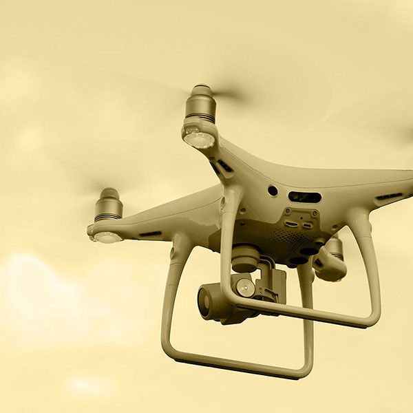Drone professionnel mariage