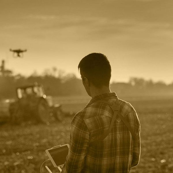 Video drone mariage
