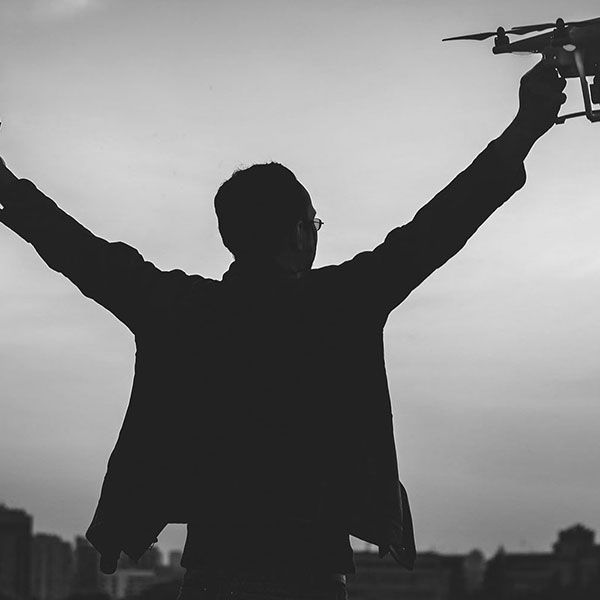 Location drone mariage
