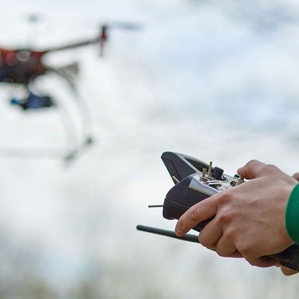 Film drone mariage