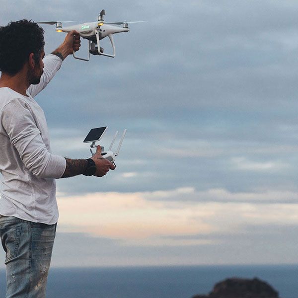 Location drone mariage