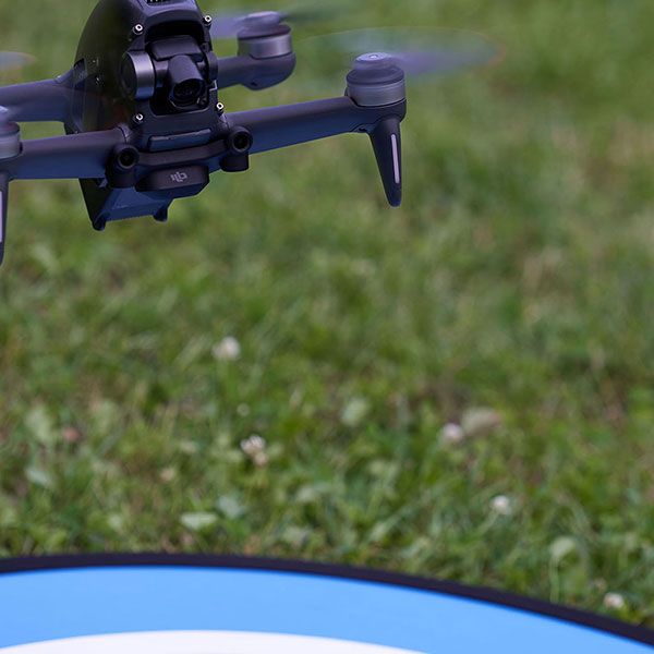 Mariage filmé par drone