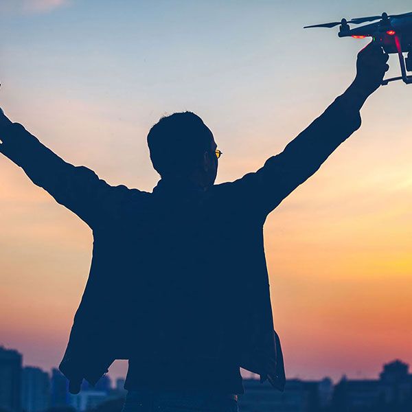 Prestation drone mariage
