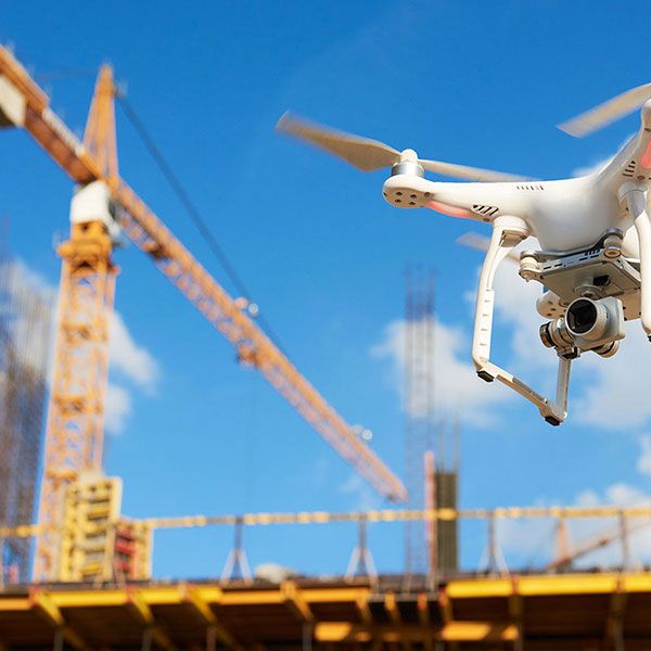 Film drone mariage