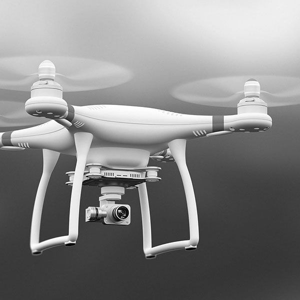 Mariage filmé par drone