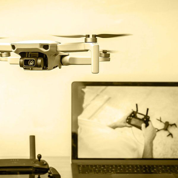 Prise de vue drone mariage
