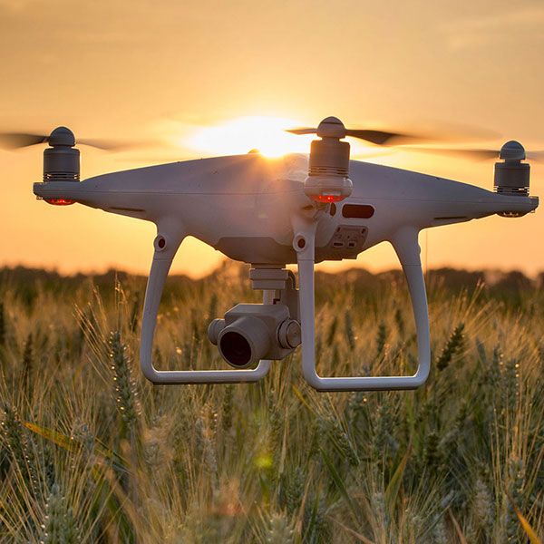 Drone professionnel mariage