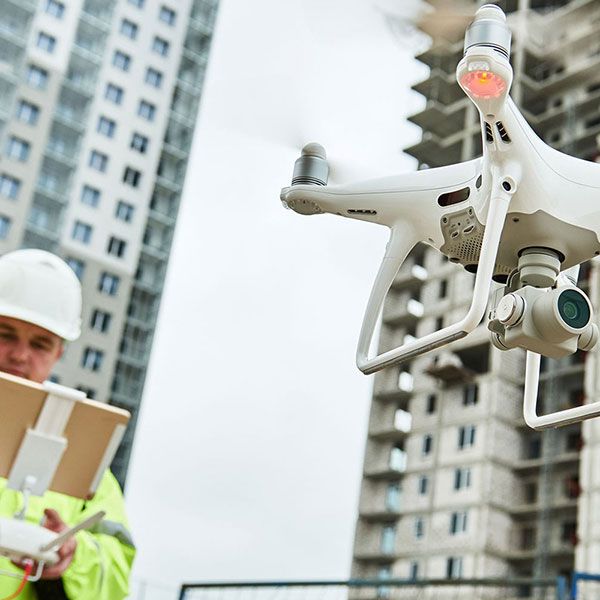 Video drone mariage
