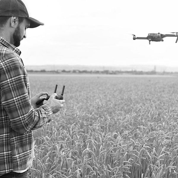 Video drone mariage