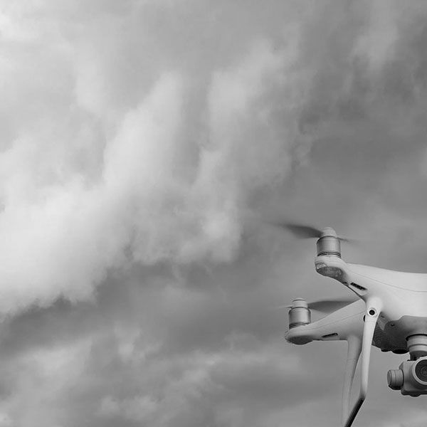 Photo mariage drone
