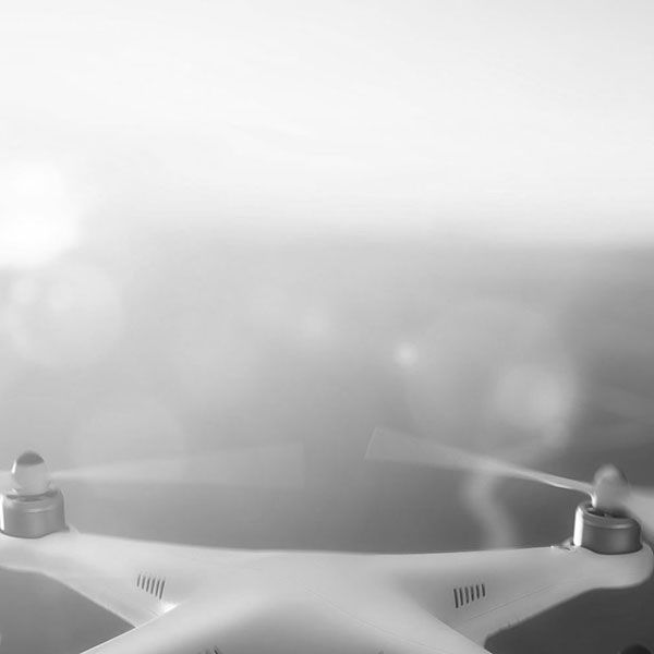Mariage filmé par drone