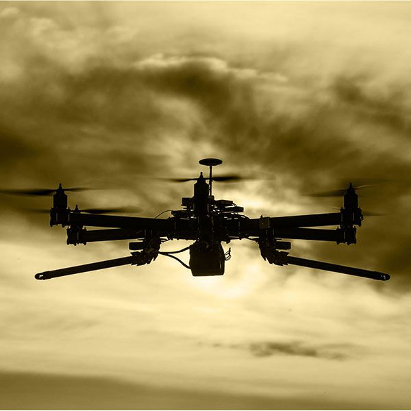 Film drone mariage