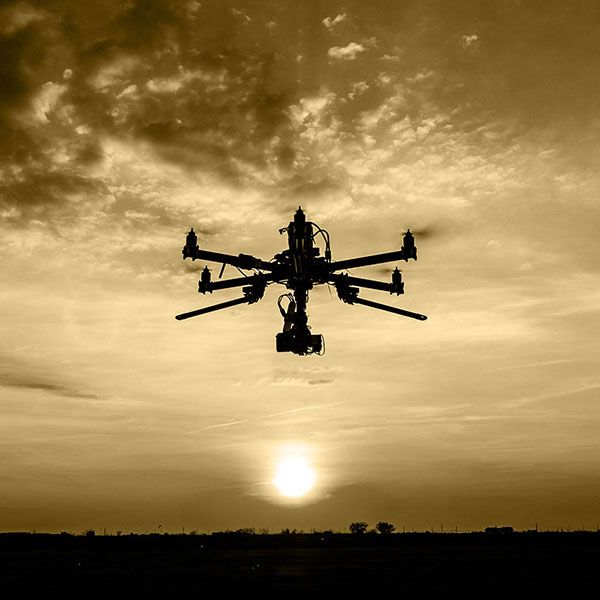 Photo mariage drone