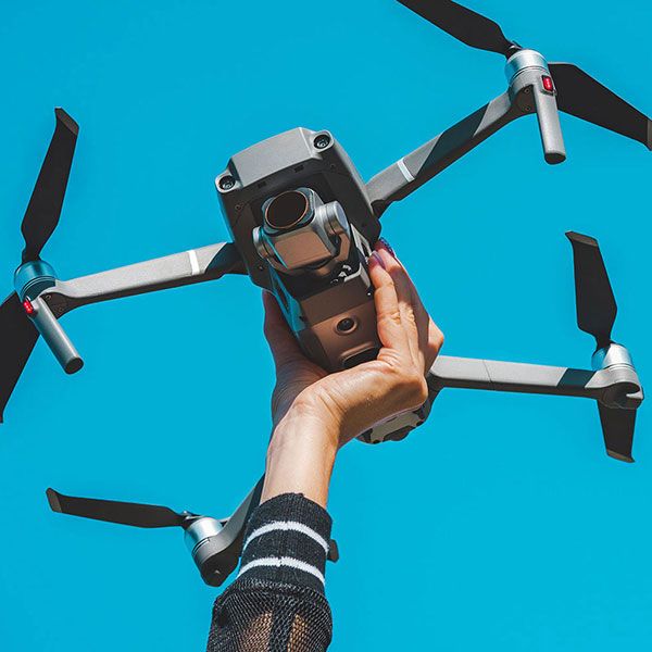 Location drone mariage