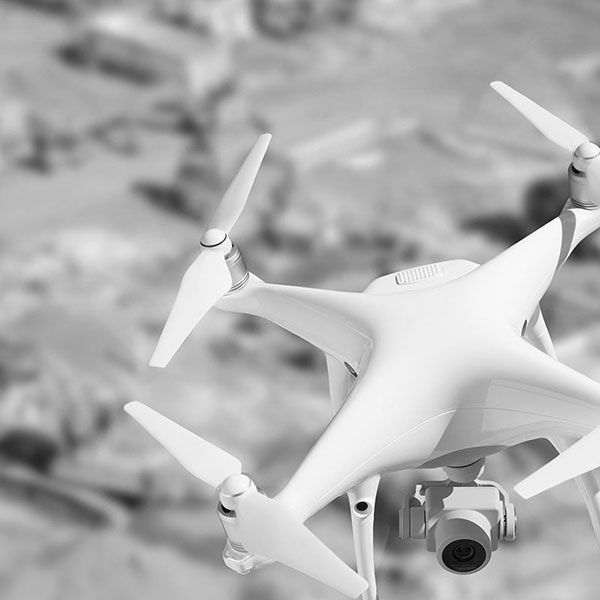 Film drone mariage