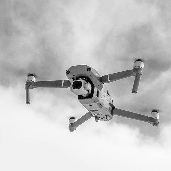 Film drone mariage