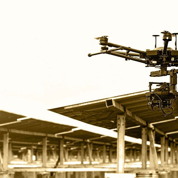 Photo mariage drone