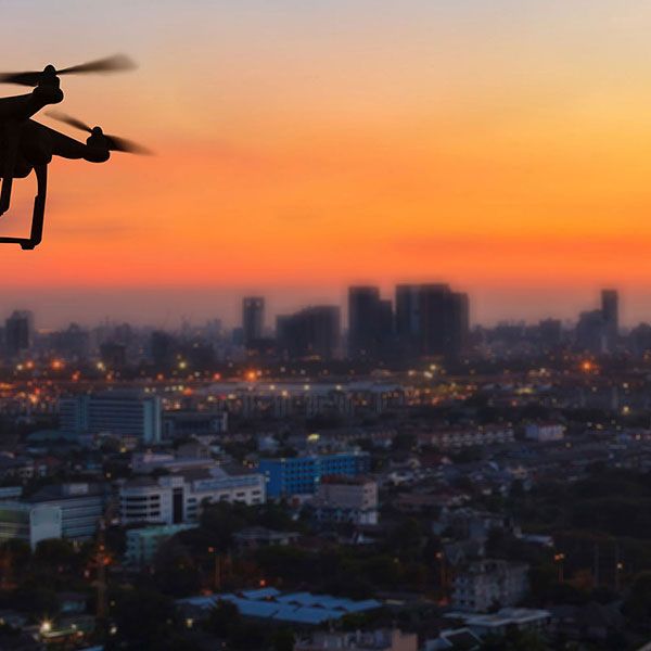 Mariage par drone