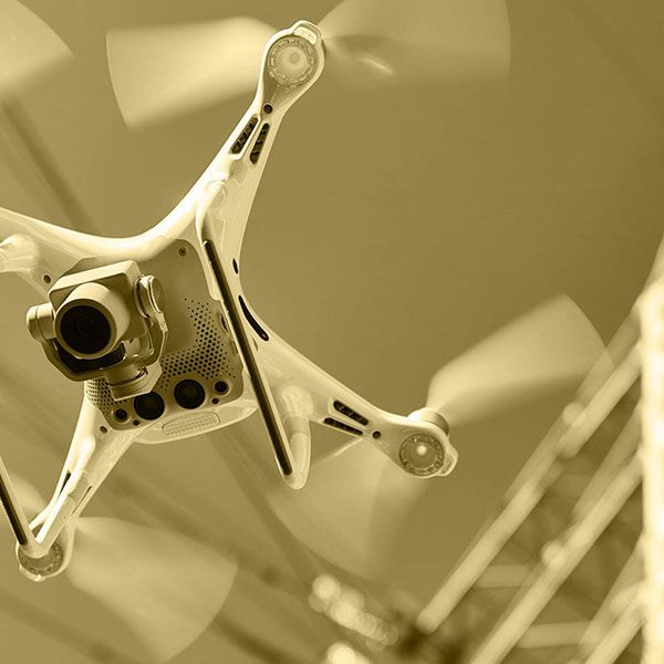 Drone professionnel mariage