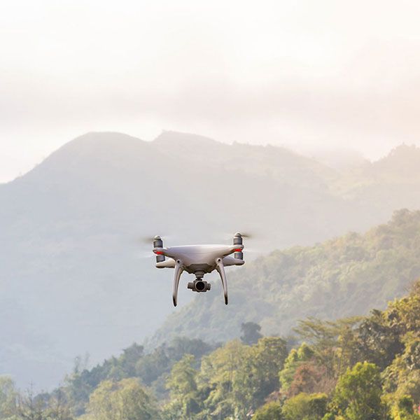 Film drone mariage