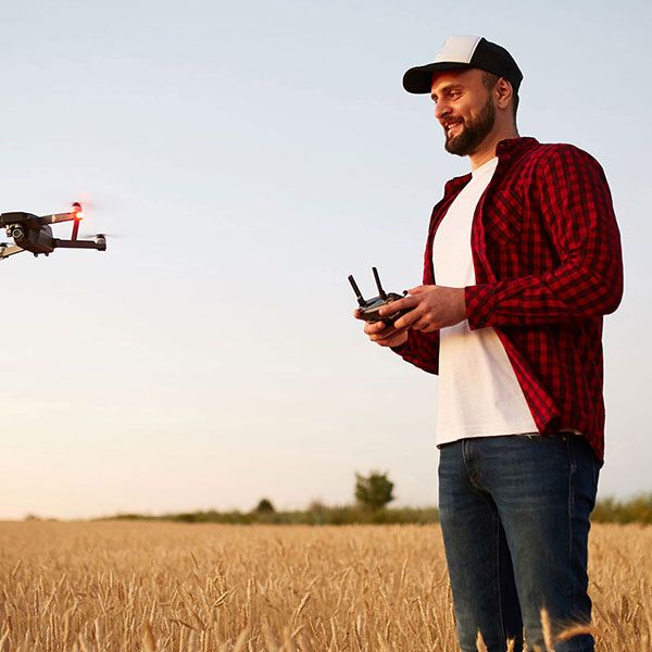 Location drone mariage