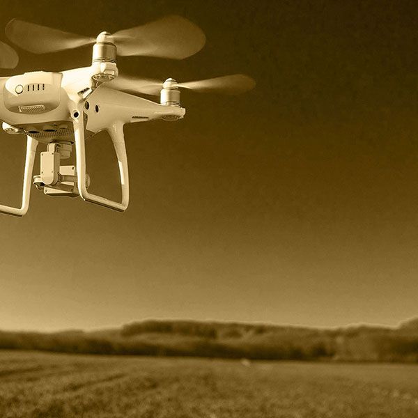 Mariage filmé par drone